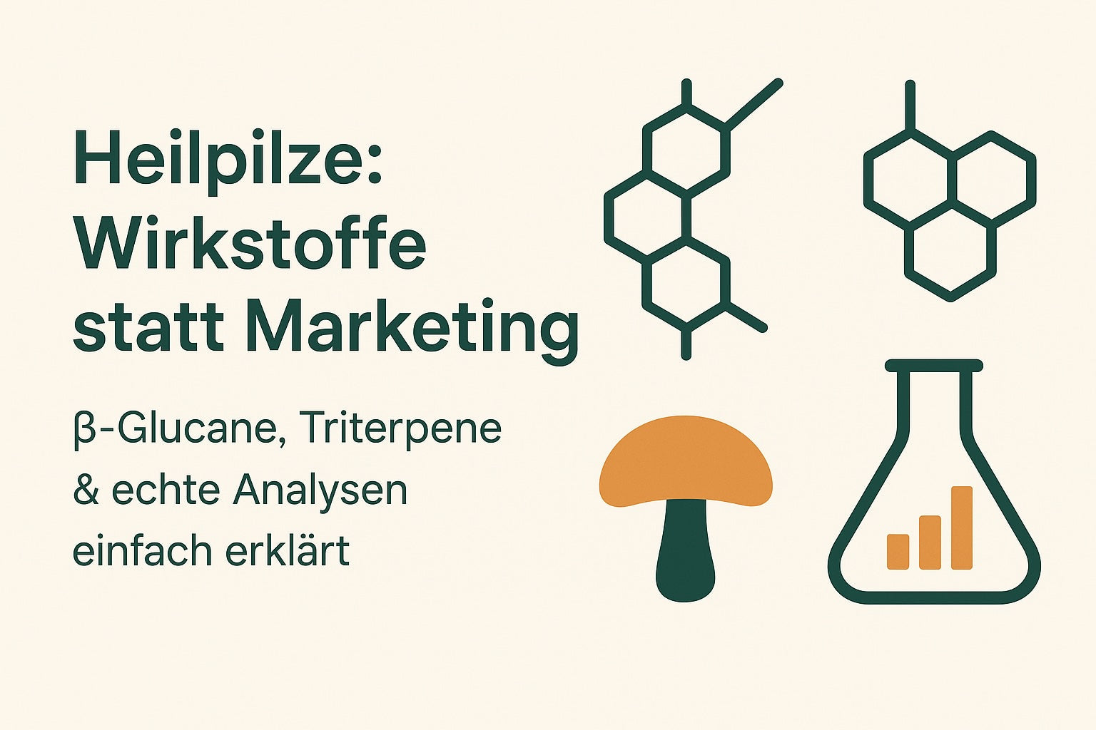 Heilpilze verstehen: Wirkstoffe statt Marketing-Blabla