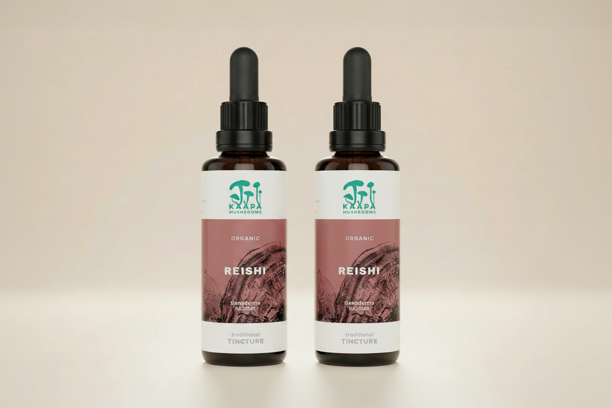 Reishi Tinktur Monatsvorrat: 2x 30 ml